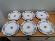 6x Coalport Blue Revelry