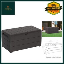 Stylish 416L Outdoor Deck Box