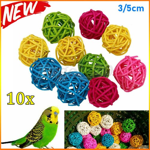 10pcs bird rattan ball - 10pcs,