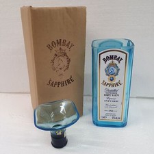 Bombay Sapphire Box Set Upcycled Glass handmade