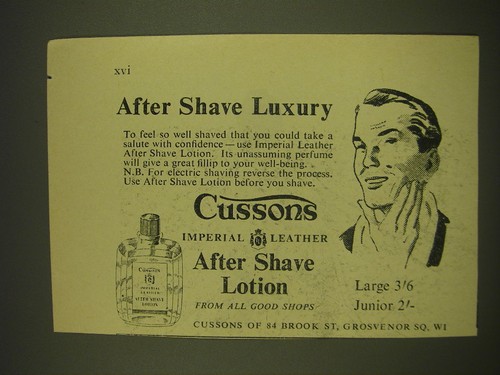 1955 cussons imperial leather - cussons,