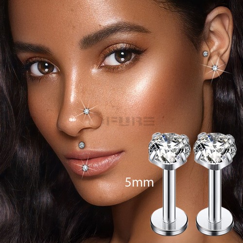 5mm diamond crystal silver - diamond,
