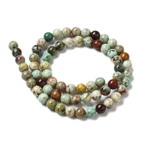 Turquoise gemstone round beads - turquoise,