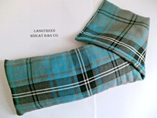 TARTAN  HEAT PACK. Microwaveable / Freezable. Wheat bag - WITH LAVENDER  2 SIZES