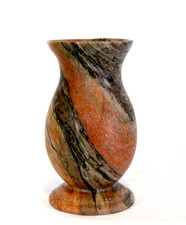 Antique RED + BLACK MARBLE or