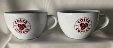 2x 250ml COSTA COFFEE Cups - BEAN LOGO since 1971: Bar/Tea/Coffee/Barista/Dining