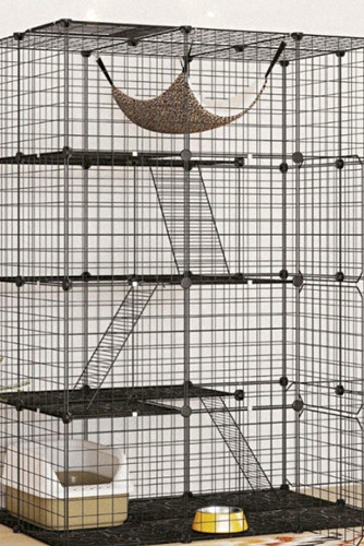 Tier metal cat enclosure - tier,