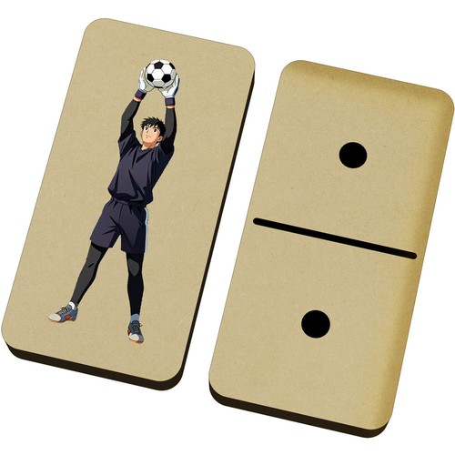 Goalie catching football - 'goalie, football'