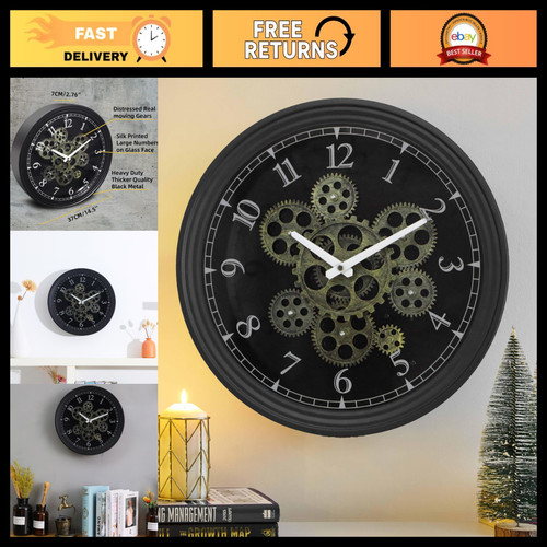 Industrial steampunk wall - 15",