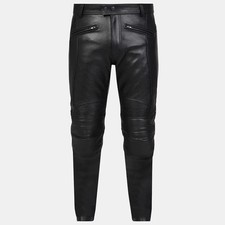 Mens Leather Pant, Slim Fit