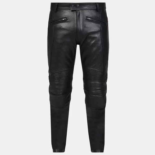 Mens leather pant slim - slim, fit