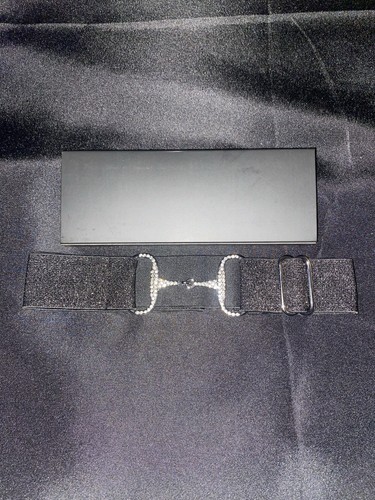 Diamanté snaffle belt - snaffle,