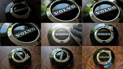 Volvo glossy xc40 car hub - glossy,
