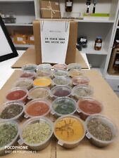 24 HERB AND SPICE STARTER SET. SPICE SET. GIFT SET. GIFT IDEA