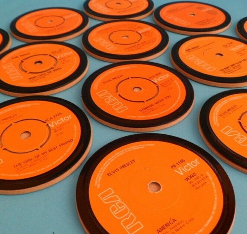 Elvis presley drinks coasters - elvis,