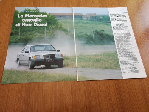 Mercedes 300 turbo road test - d,