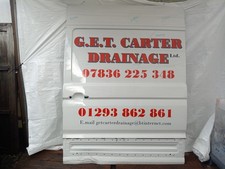 VW CRAFTER MAN TGE 2017-ON SLIDING DOOR PANEL LEFT SIDE 7C3843207 #S2543