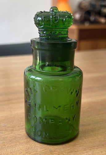 Antique c1900 crown perfumery - antique,