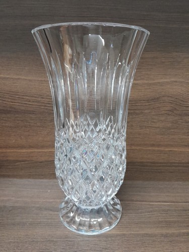 Heavy glass vase - vase,