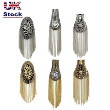 Rhinestone Shoulder Epaulettes