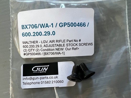 Spare part for - walther, lgv