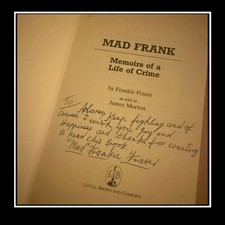 MAD FRANKIE FRASER SIGNED