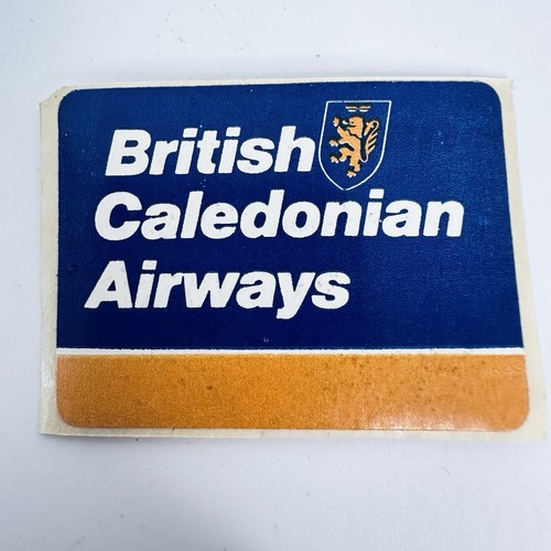 British caledonian airways - british,