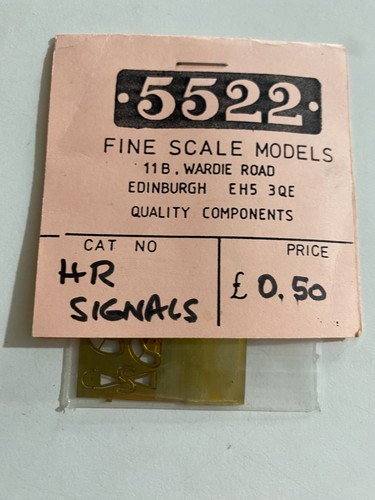 Fine scale models 5522 - scale, hr