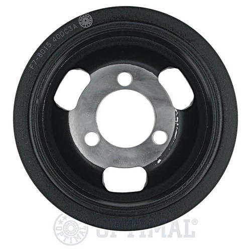 Crankshaft belt pulley - belt, optimal