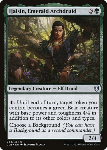 Mtg halsin emerald - [mtg], halsin,