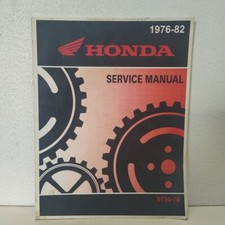 Honda st50 st70 service - st70, manual
