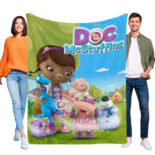 Doc mcstuffins blanket soft - doc,