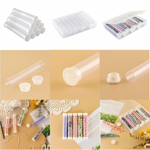 10pcs empty clear plastic - clear,