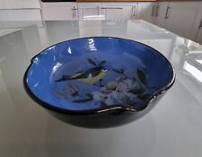 Torquay Studio Pottery Bowl Finch Bird Design.