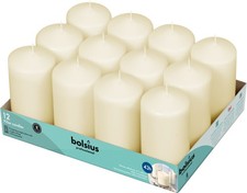 IVORY PILLAR CANDLES BOLSIUS