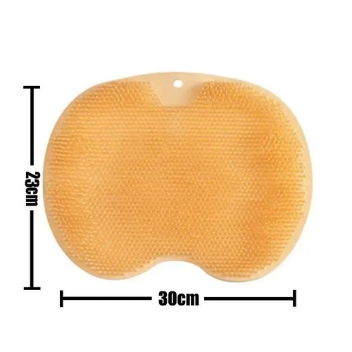 Silicone shower foot scrubber - silicone,