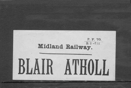 Midland railway luggage - midland,