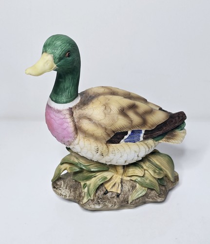 Vintage mallard duck figurine - vintage,