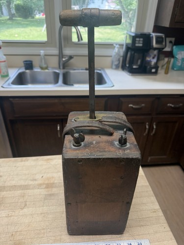 Antique blasting machine - antique,