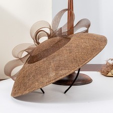 Elegant White Fascinator Hat