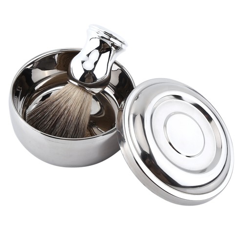 Alloy shaving mug bowl with - mug,