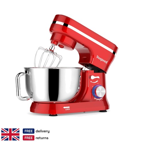 Red stand mixer 1000w - mixer, 8