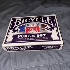 BICYCLE POKER SET 2 DECKS