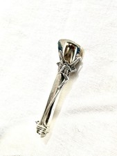 Tussie Mussie 925 silver pin brooch with fairy figure decoration 7.49gram L:6cm