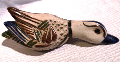 Tonala pottery mexican duck - tonala,
