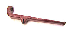 Jawa front footrest with