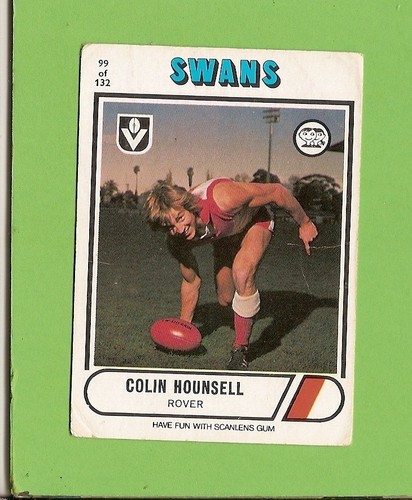 D174 1976 scanlens vfl card - #d174.,