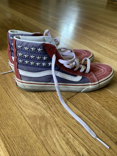 Vans american flag - american, shoes