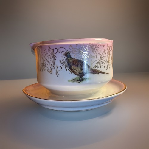 Gravy boat underplate set - boat,