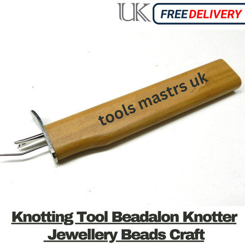 Bead knotting tool - tool, wooden